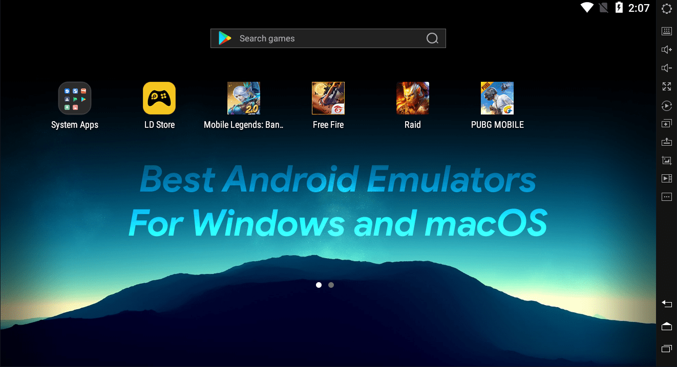 android emulator mac xamarin